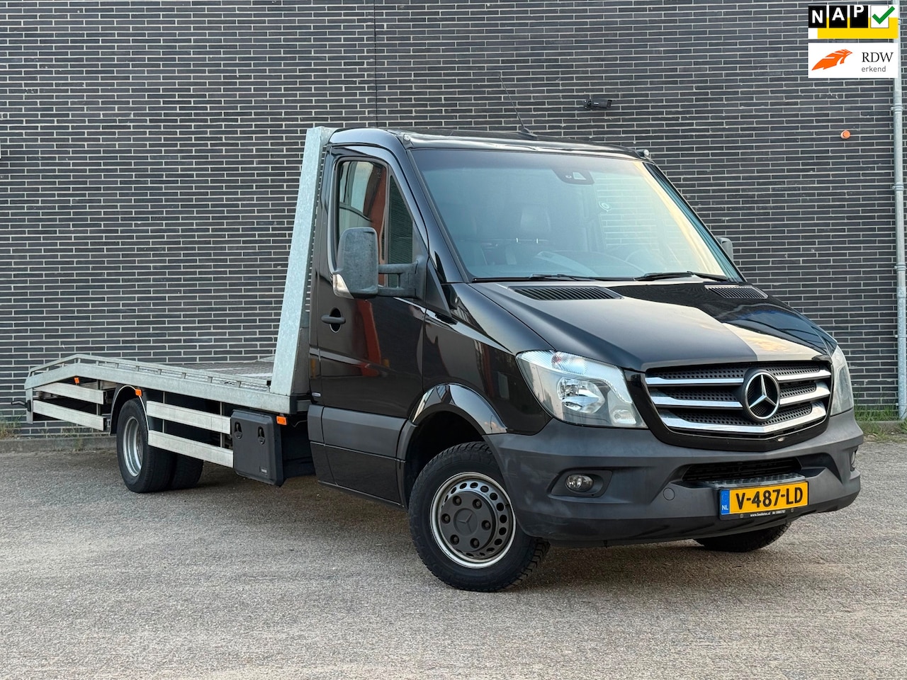 Mercedes-Benz Sprinter - 516 2.2 CDI 432 oprijwagen, Airco, Cruise! - AutoWereld.nl