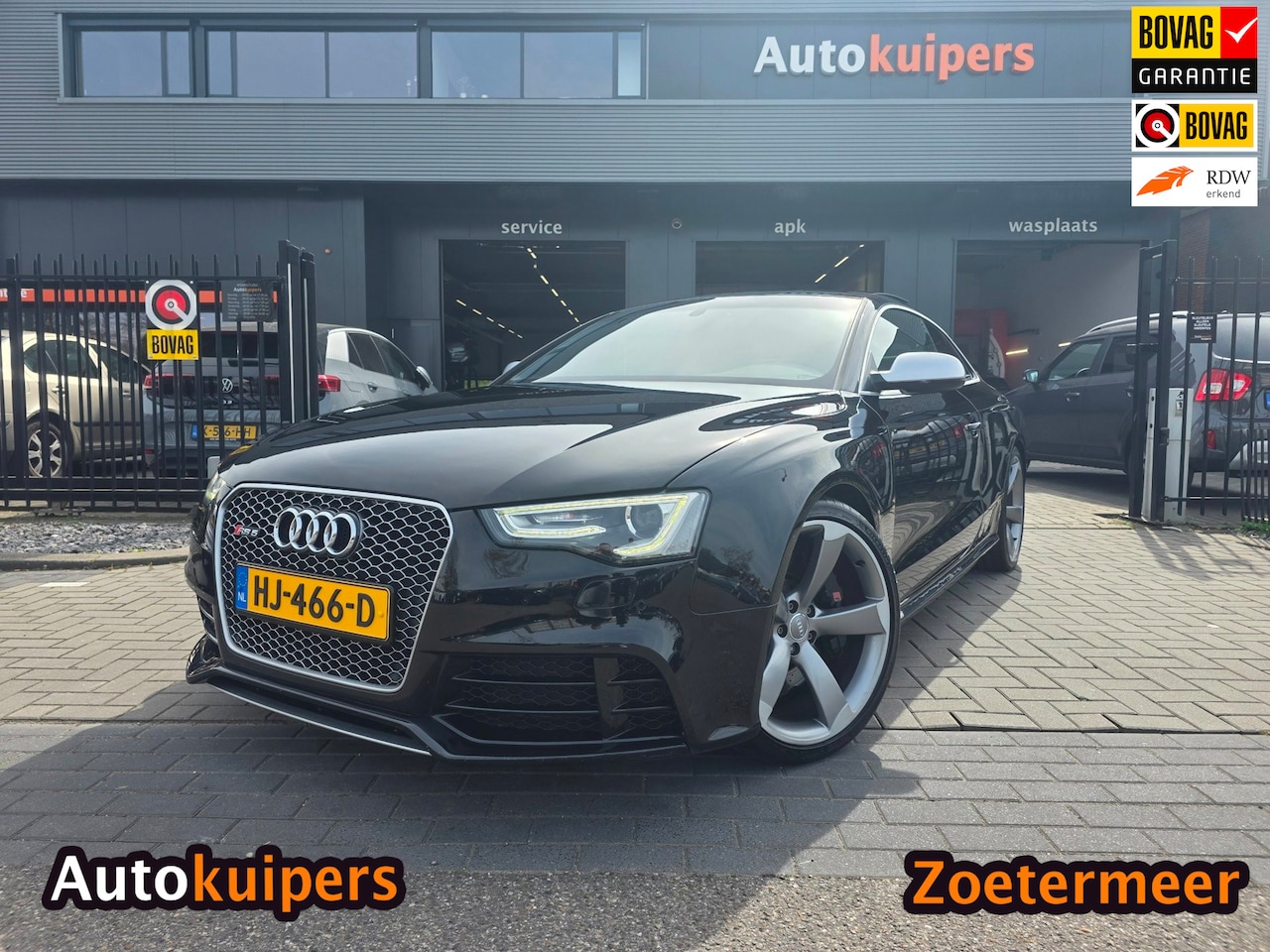 Audi A5 Coupé - 4.2 FSI RS 5 quattro | Met o.a. panoramadak, lederen bekleding, elektrische stoelen, navig - AutoWereld.nl