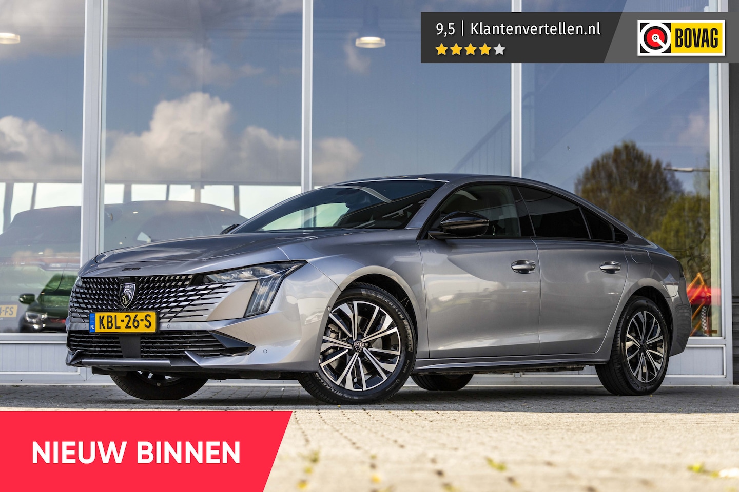 Peugeot 508 - 1.6 HYbrid 225 Allure | 360° Camera | Matrix LED - AutoWereld.nl