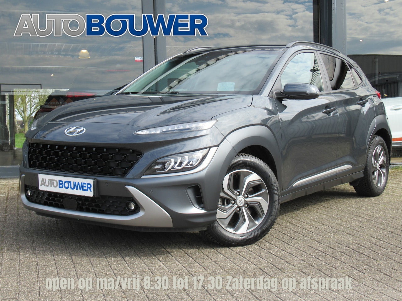 Hyundai Kona - 1.6 GDI HEV Premium 1e eigen | dealer onderh | full option! | tr.haak - AutoWereld.nl