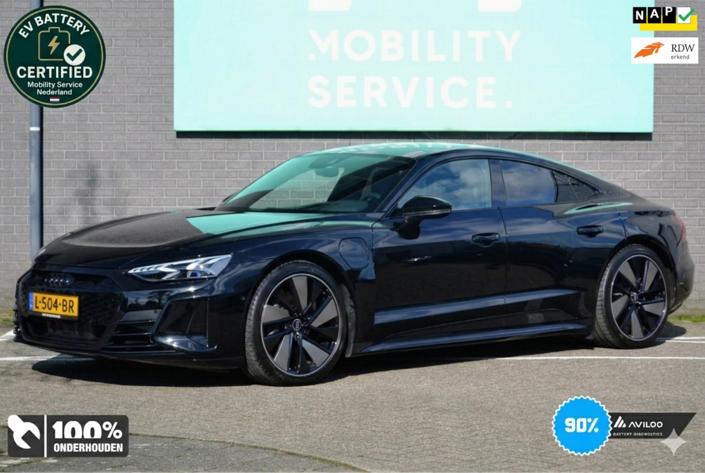 Audi e-tron GT - GT edition ZERO 93 kWh SOH90% Pano Matrix Leder - AutoWereld.nl