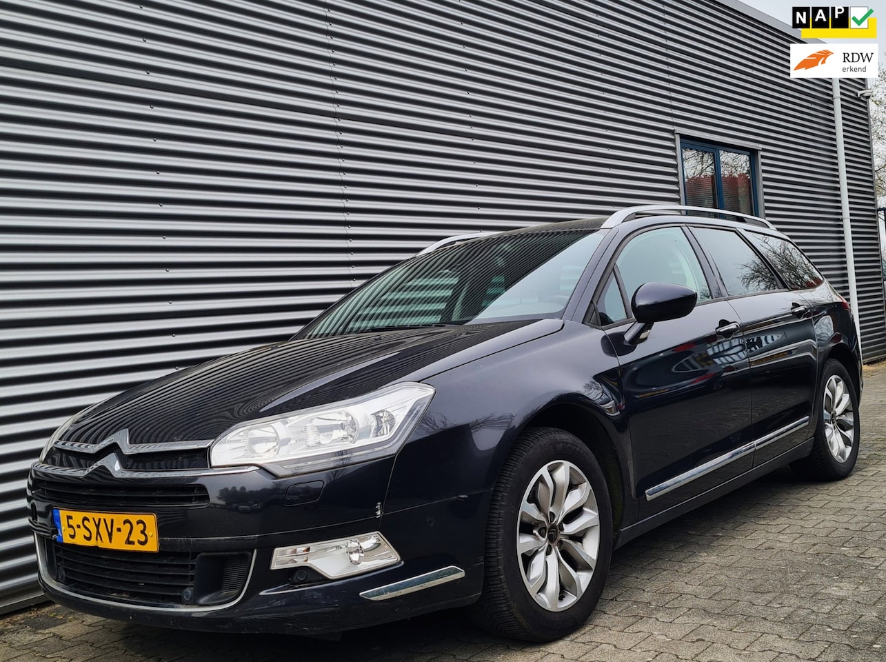 Citroën C5 Tourer - 1.6 THP Business 12-2013 Grijs Metallic EXPORT/ HANDEL 984,= Rest-BPM!! - AutoWereld.nl