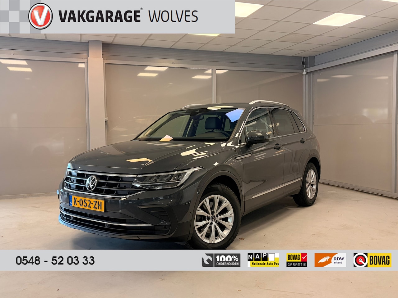 Volkswagen Tiguan - 1.5 TSI Life Business | LED | CAMERA | LEER | - AutoWereld.nl
