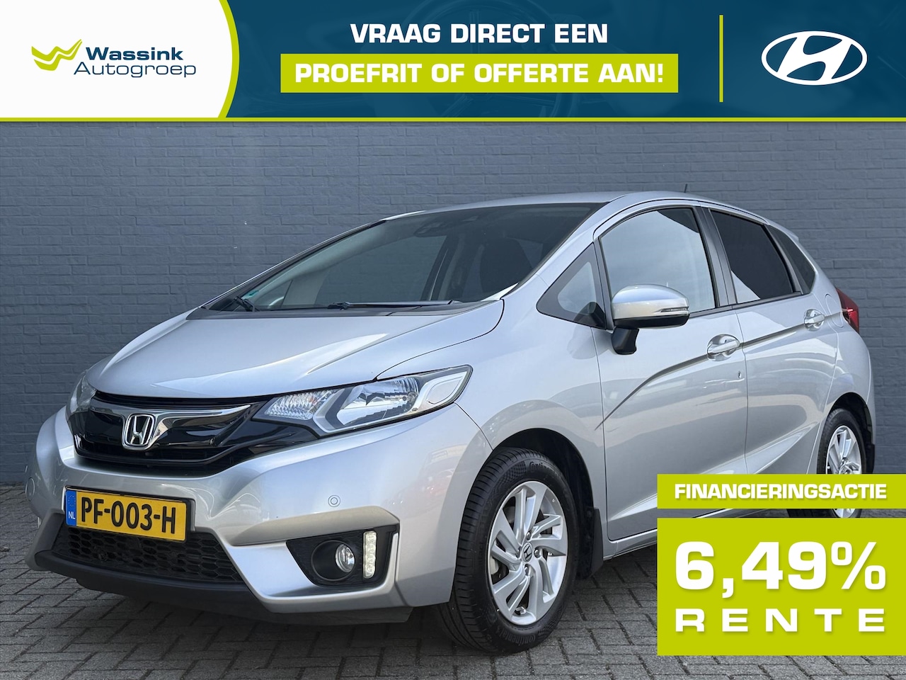 Honda Jazz - 1.3 i-VTEC 102pk Comfort | All Season Banden | Cruise Control | Stoelverwarming | bluetoot - AutoWereld.nl