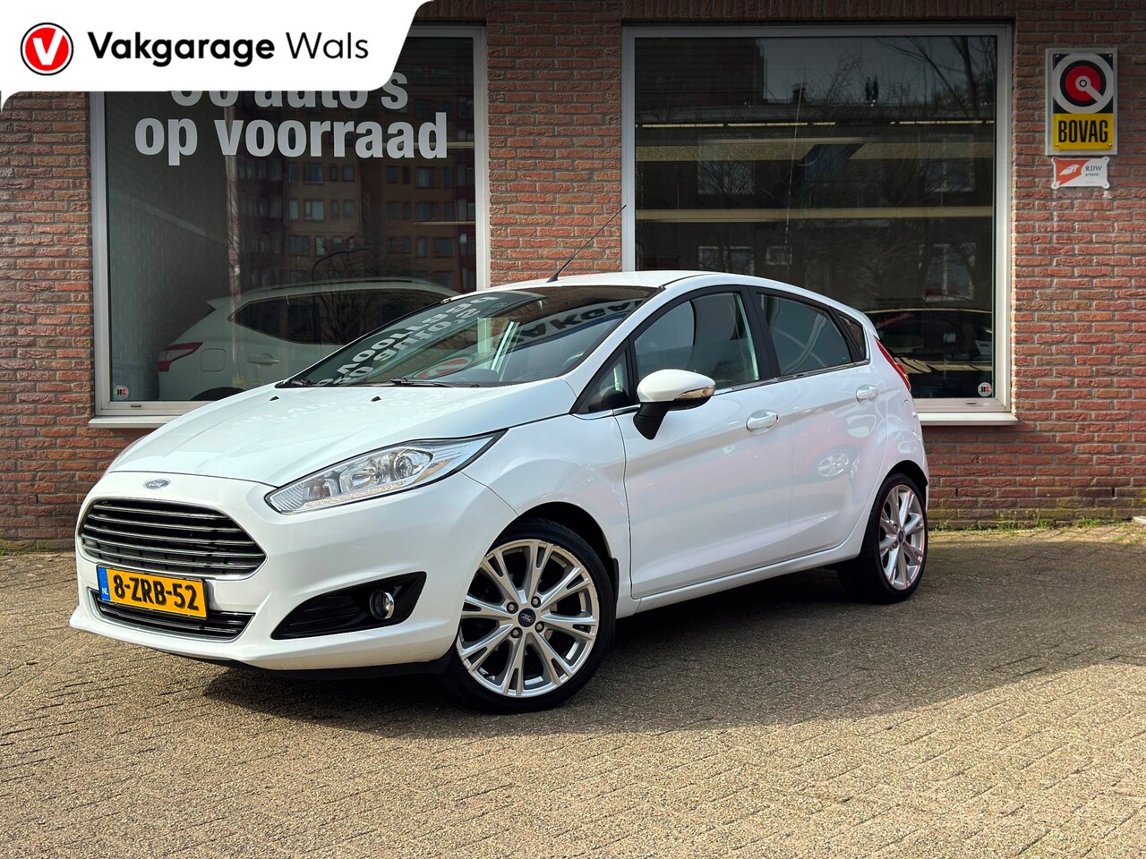 Ford Fiesta - 1.0 EcoBoost Titanium X | Navi | Cruise | Half leer | Airco | PDC | Velgen - AutoWereld.nl