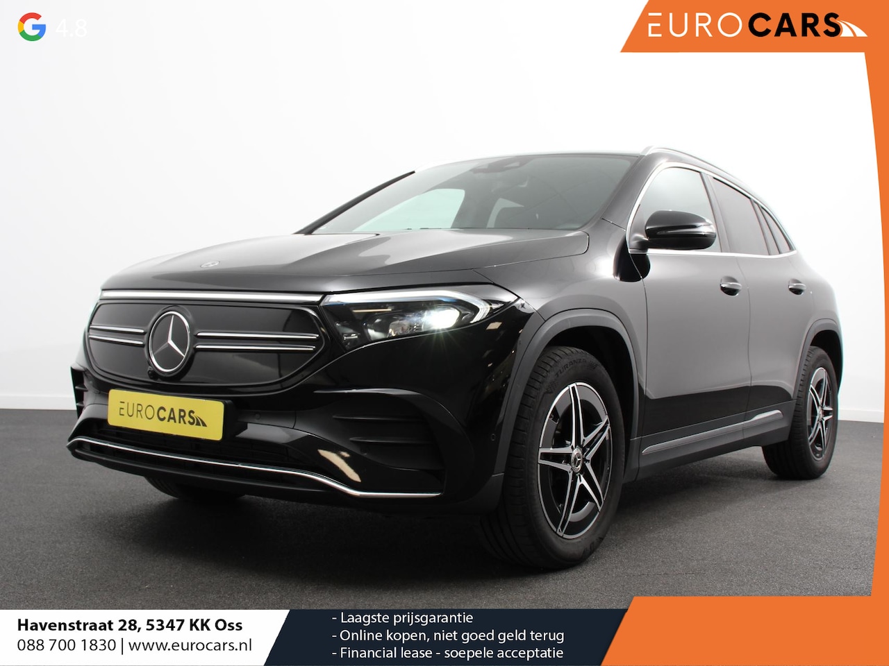 Mercedes-Benz EQA - 250+ AMG Line Climate control Adaptieve cruise control Navigatie Keyless Camera Parkeersen - AutoWereld.nl