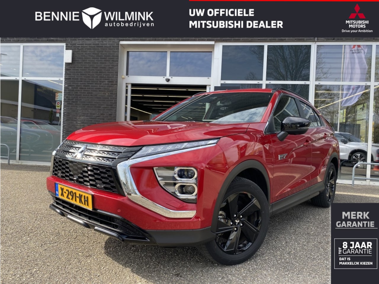 Mitsubishi Eclipse Cross - 2.4 PHEV Black edition | Trekhaak - AutoWereld.nl