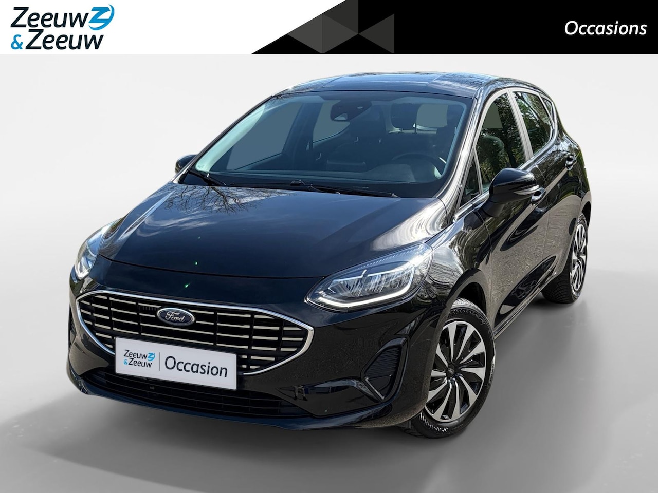 Ford Fiesta - 1.0 EcoBoost Hybrid Titanium 125PK | Apple Carplay / Android Auto | Parkeersensoren | Crui - AutoWereld.nl