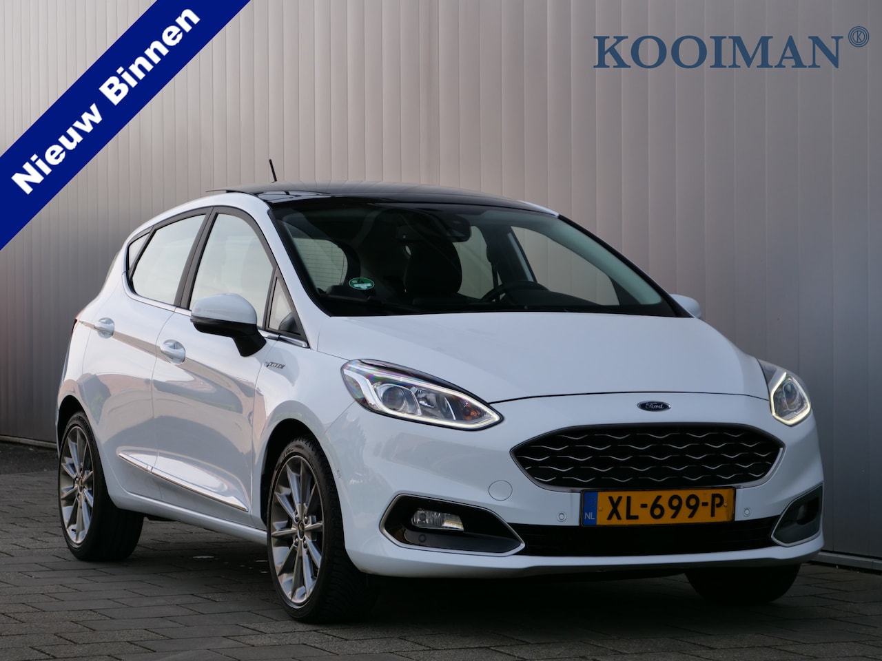 Ford Fiesta - 1.0 EcoBoost Vignale 126 Pk B&O / Schuifdak / Leer / Apple Carplay / Winterpakket - AutoWereld.nl