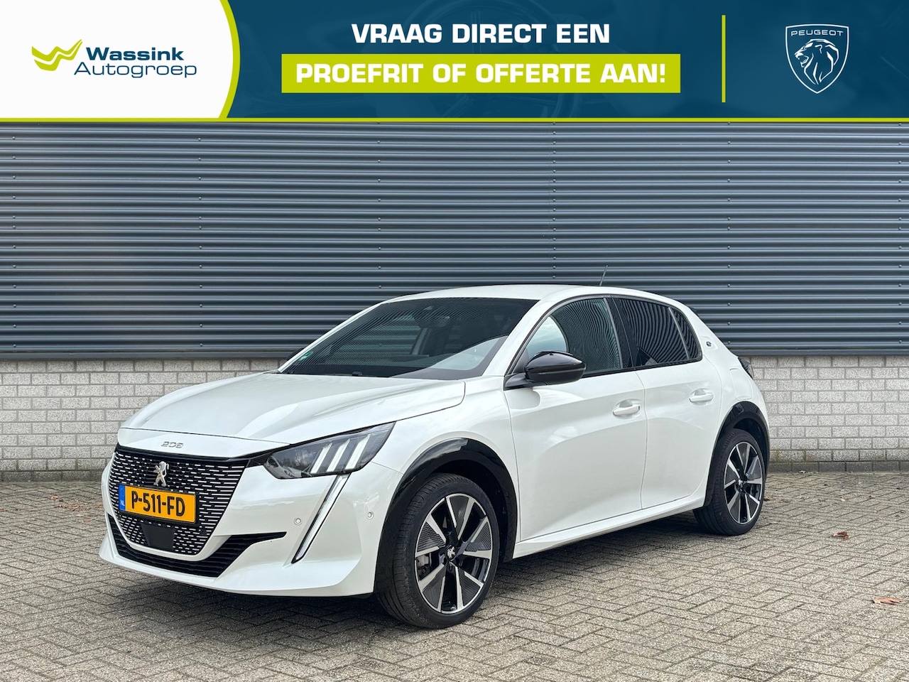 Peugeot e-208 - EV 50kWh 136pk GT Pack | Camera | Navigatie | Adaptieve Cruise | Alcantara/Leder | BLIS Do - AutoWereld.nl