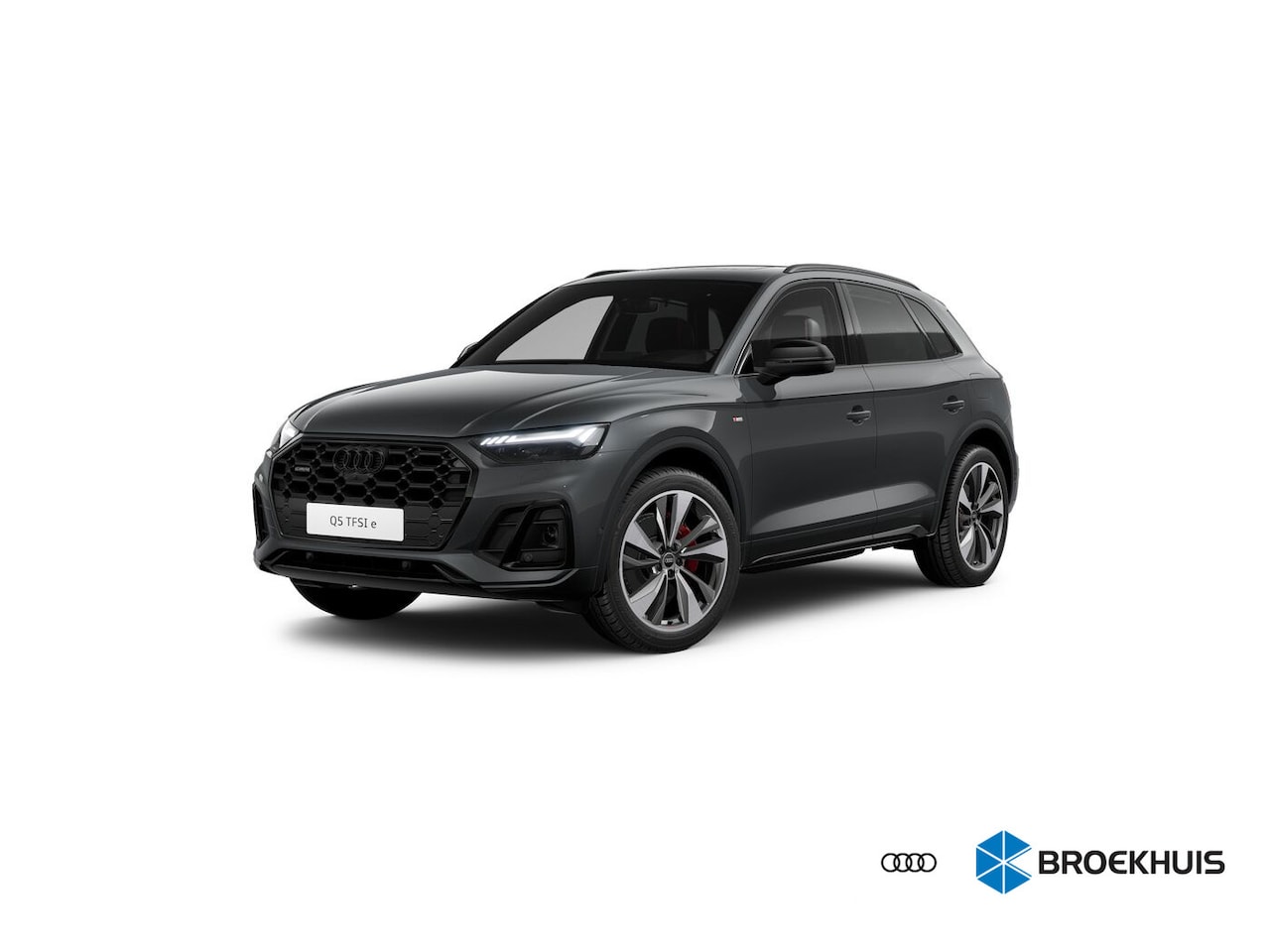 Audi Q5 - 55 TFSI e quattro Competition 367PK | Trekhaak | Panorama dak | Ledere Bekleding | 360 Cam - AutoWereld.nl