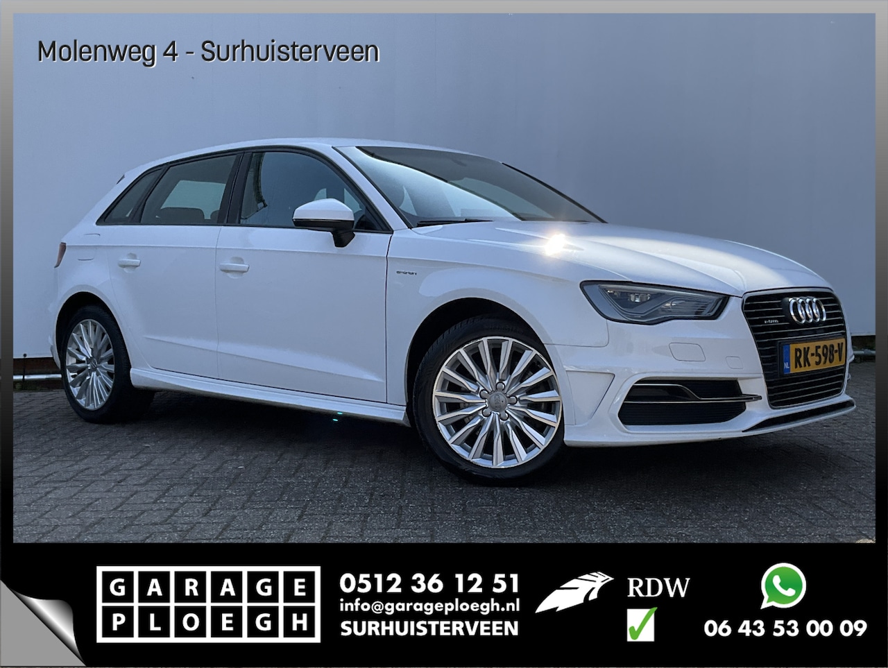 Audi A3 Sportback - 1.4 e-tron PHEV Attraction Pro Line plus DAB Sportzetels - AutoWereld.nl