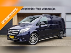 Mercedes-Benz Vito - 116 CDI 163PK Automaat Extra Lang Leder LED 19inch LM Sidebar Trekhaak *46140km* Cavansiet