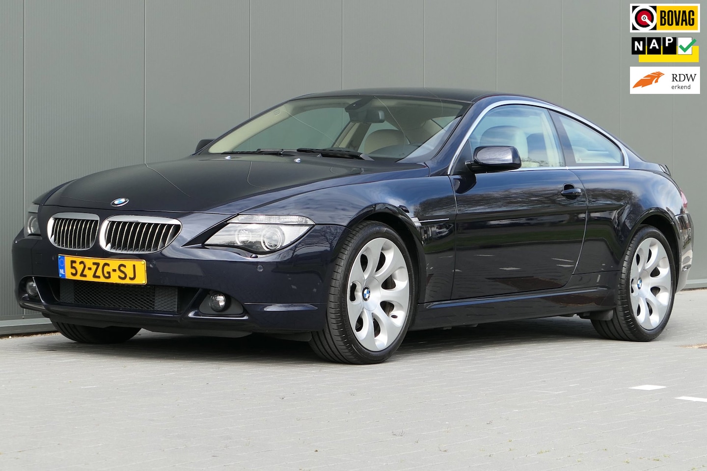 BMW 6-serie - 650i High Executive Youngtimer 367pk V8 LCI NAP Facelift HUD Navi Leder - AutoWereld.nl