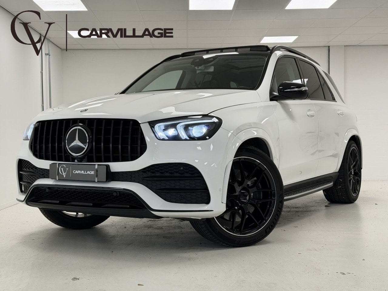 Mercedes-Benz GLE-Klasse - 450 4MATIC Premium Plus 7p | Trekhaak | Burmester | P - AutoWereld.nl