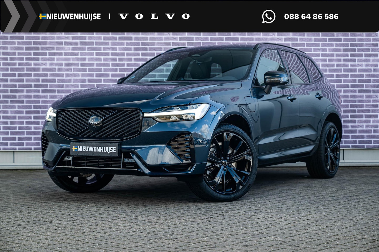 Volvo XC60 - Plug-in Hybrid T6 AWD Plus Black Edition | Bowers & Wilkins Audio | Luchtvering | Stoelmas - AutoWereld.nl