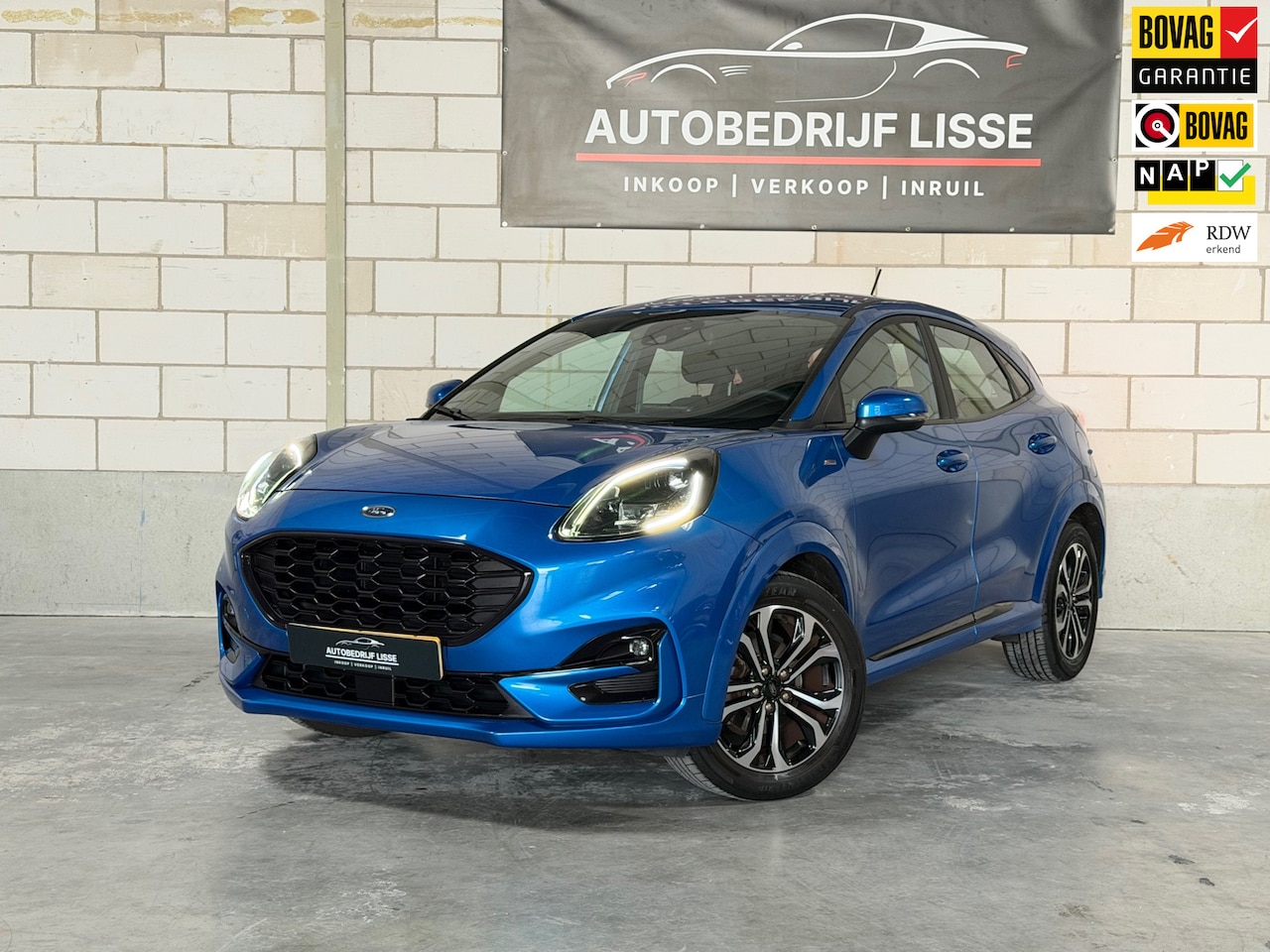 Ford Puma - 1.0 EcoBoost Hybrid ST-Line|Airco|Navi|Trekhaak - AutoWereld.nl