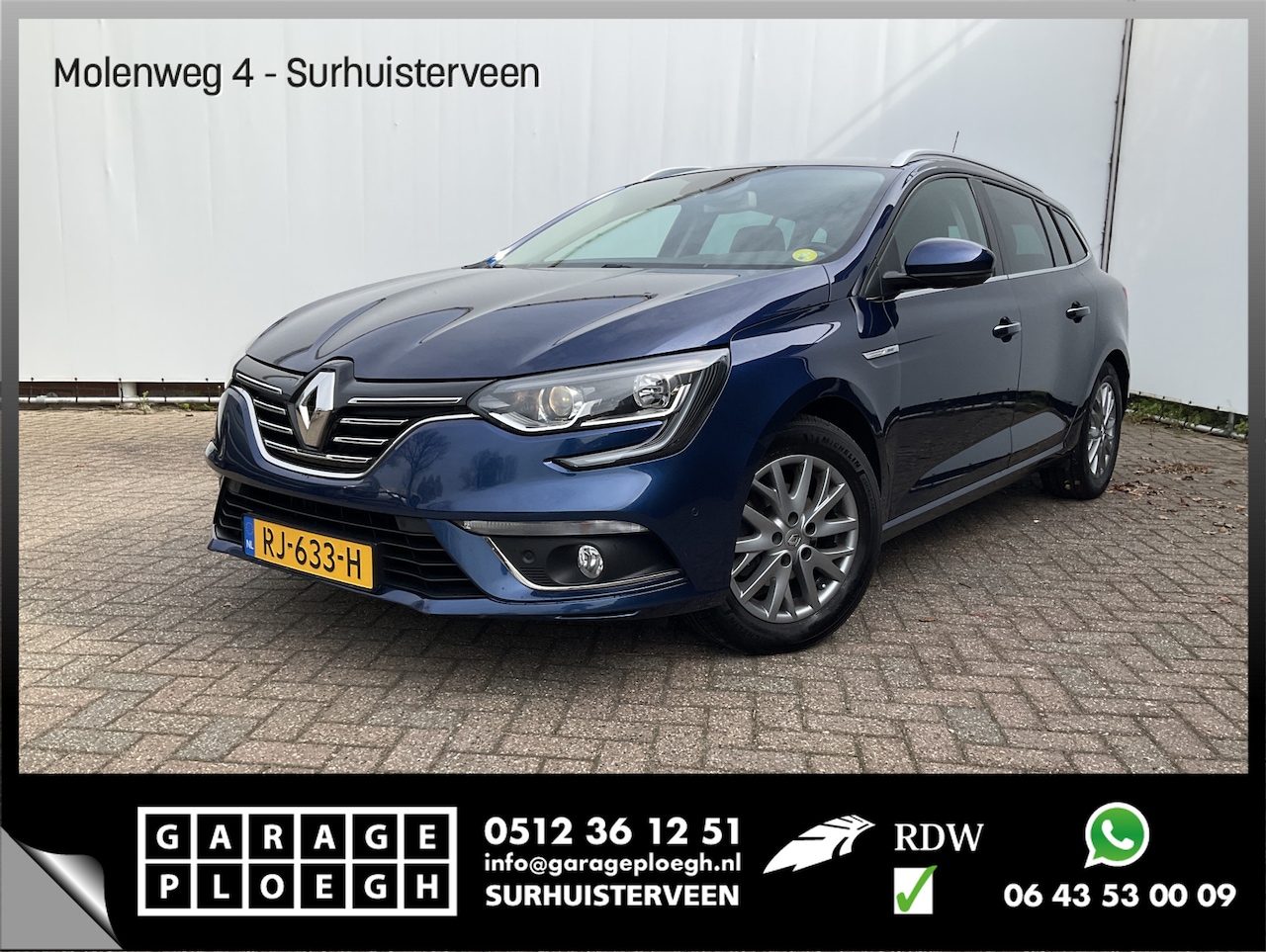 Renault Mégane Estate - 1.5 dCi Eco2 Bose FullNavi DAB Clima Ctuise Trekhaak - AutoWereld.nl