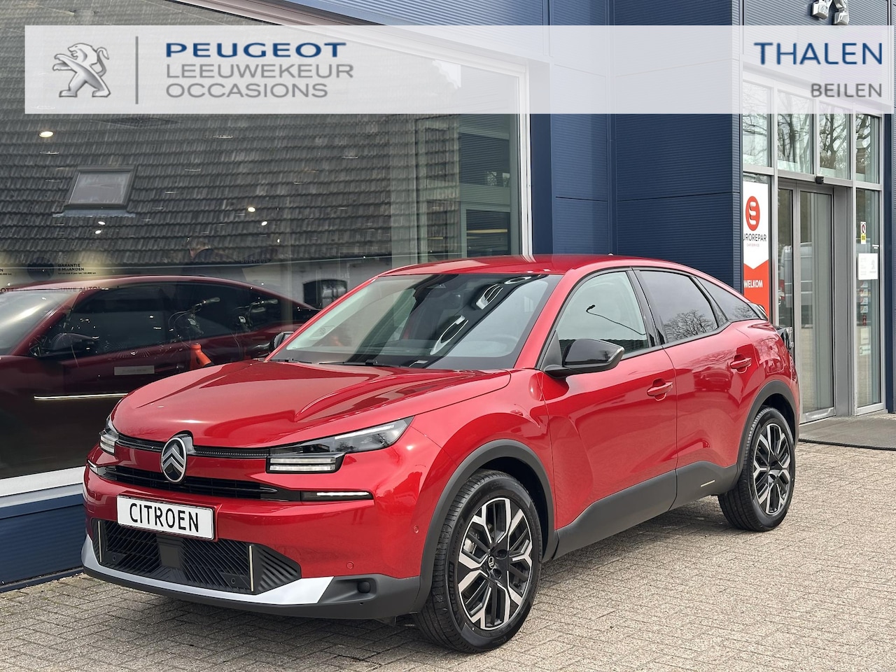 Citroën C4 - 1.2 Hybrid 145 PK Max | Automaat Hybride | Meest complete uitvoering | Slechts 4.500 KM | - AutoWereld.nl