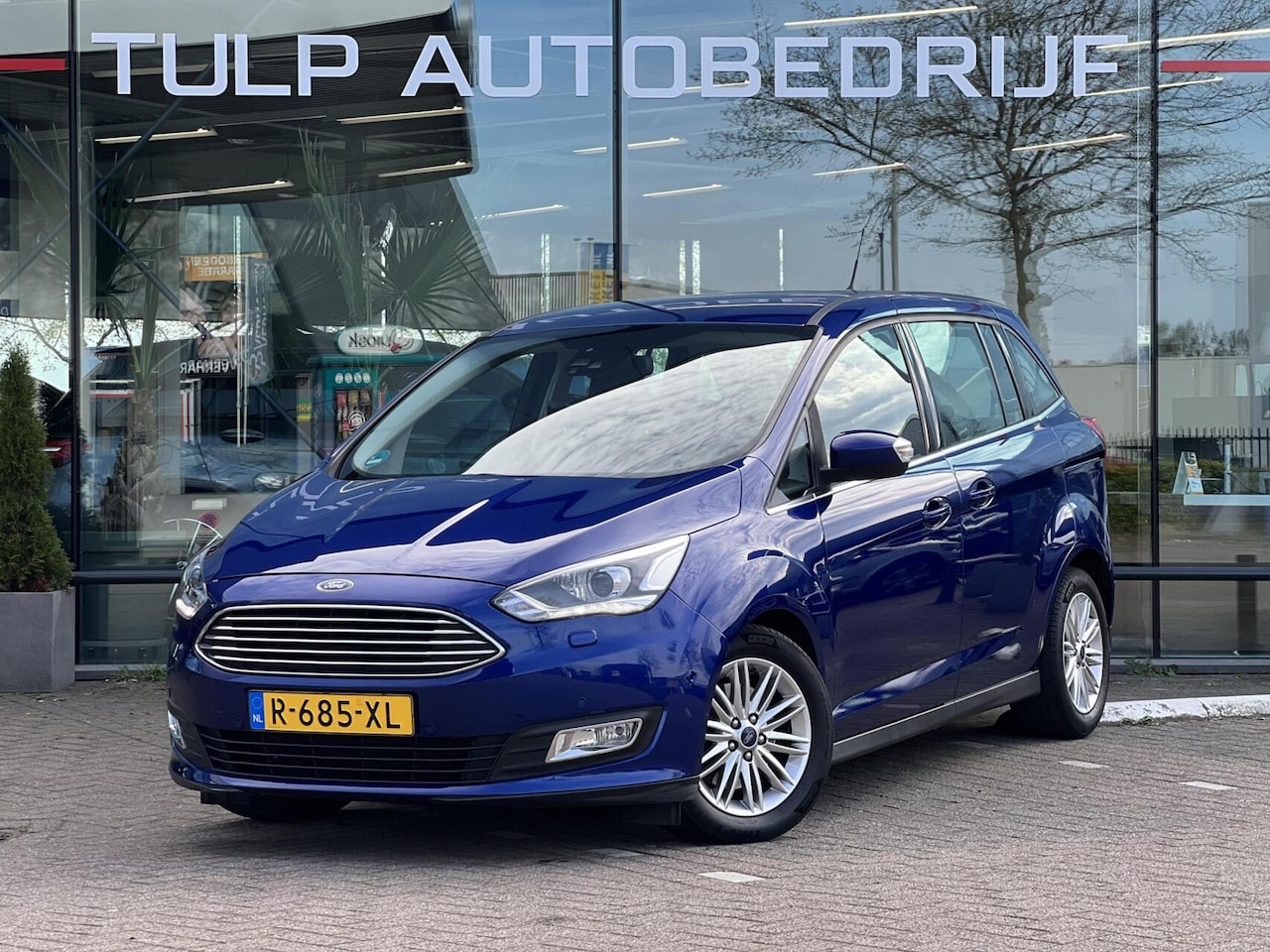 Ford Grand C-Max - 1.5 Titanium Automaat Vele opties Mooie staat! - AutoWereld.nl