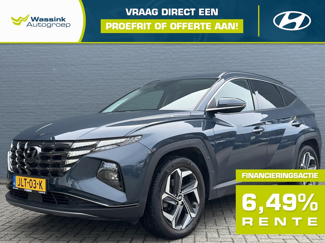 Hyundai Tucson - 1.6 T-GDi PHEV 265pk AWD Aut. Comfort Smart | Stoel & Stuurverwarming | Climate Control | - AutoWereld.nl