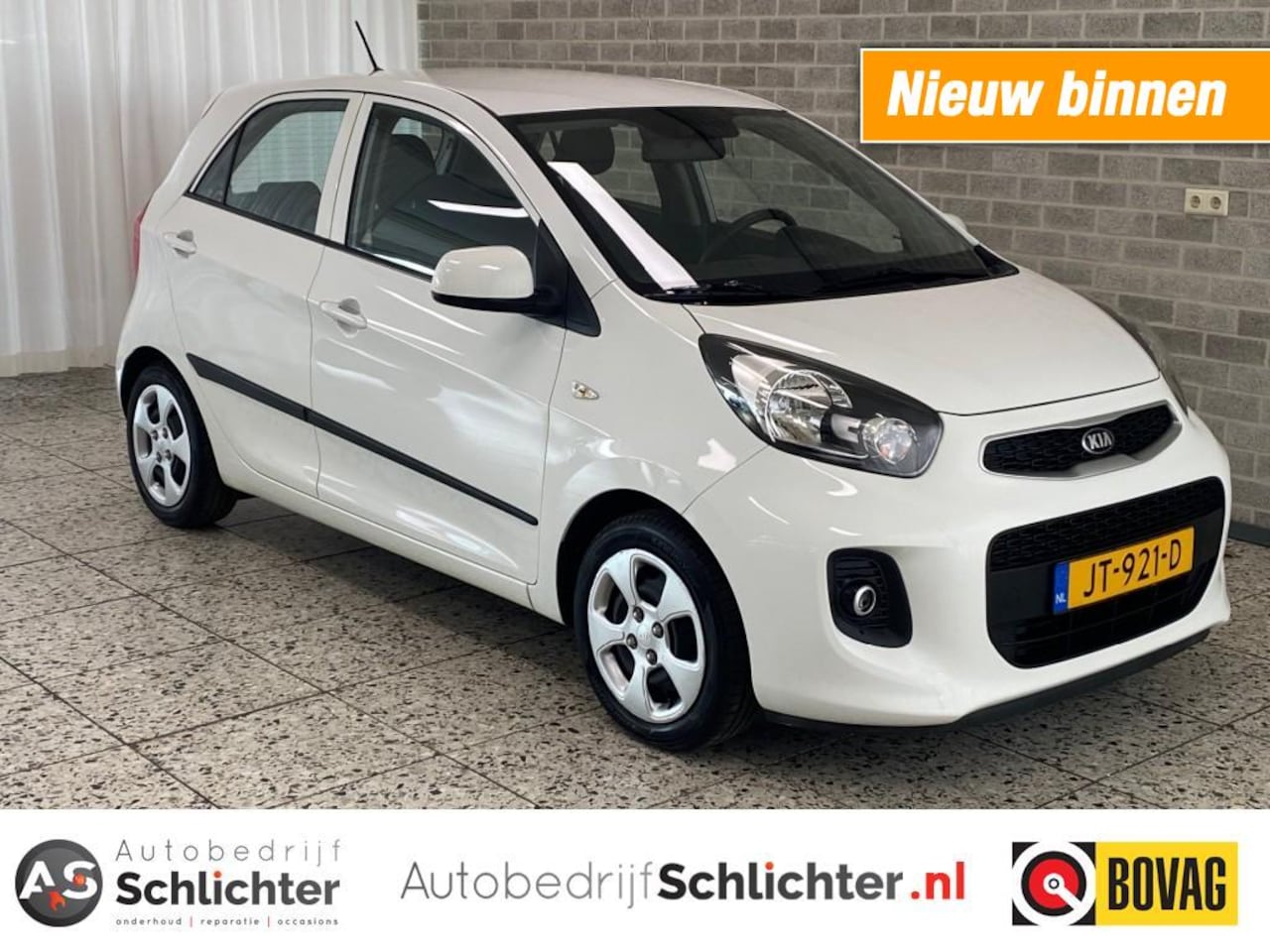 Kia Picanto - 1.0 EconomyPlusLine Airco/EL-Ramen/C.V./Radio-CD - AutoWereld.nl