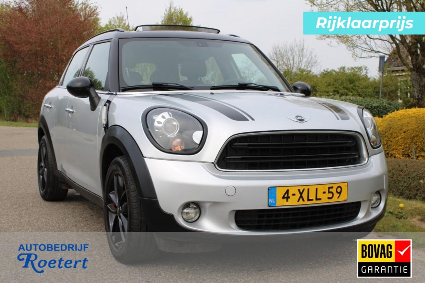 MINI Countryman - 1.6 122pk Cooper Knockout Edition ECC/cruise/navi/pano-schuifdak - AutoWereld.nl