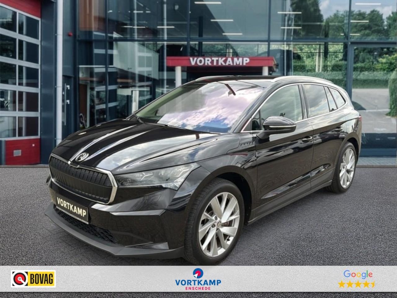 Skoda Enyaq - 80 TREKHAAK/CAMERA/ELEK-KLEP/ACC/LEDER/MEM/STOEL+STUURVERW - AutoWereld.nl