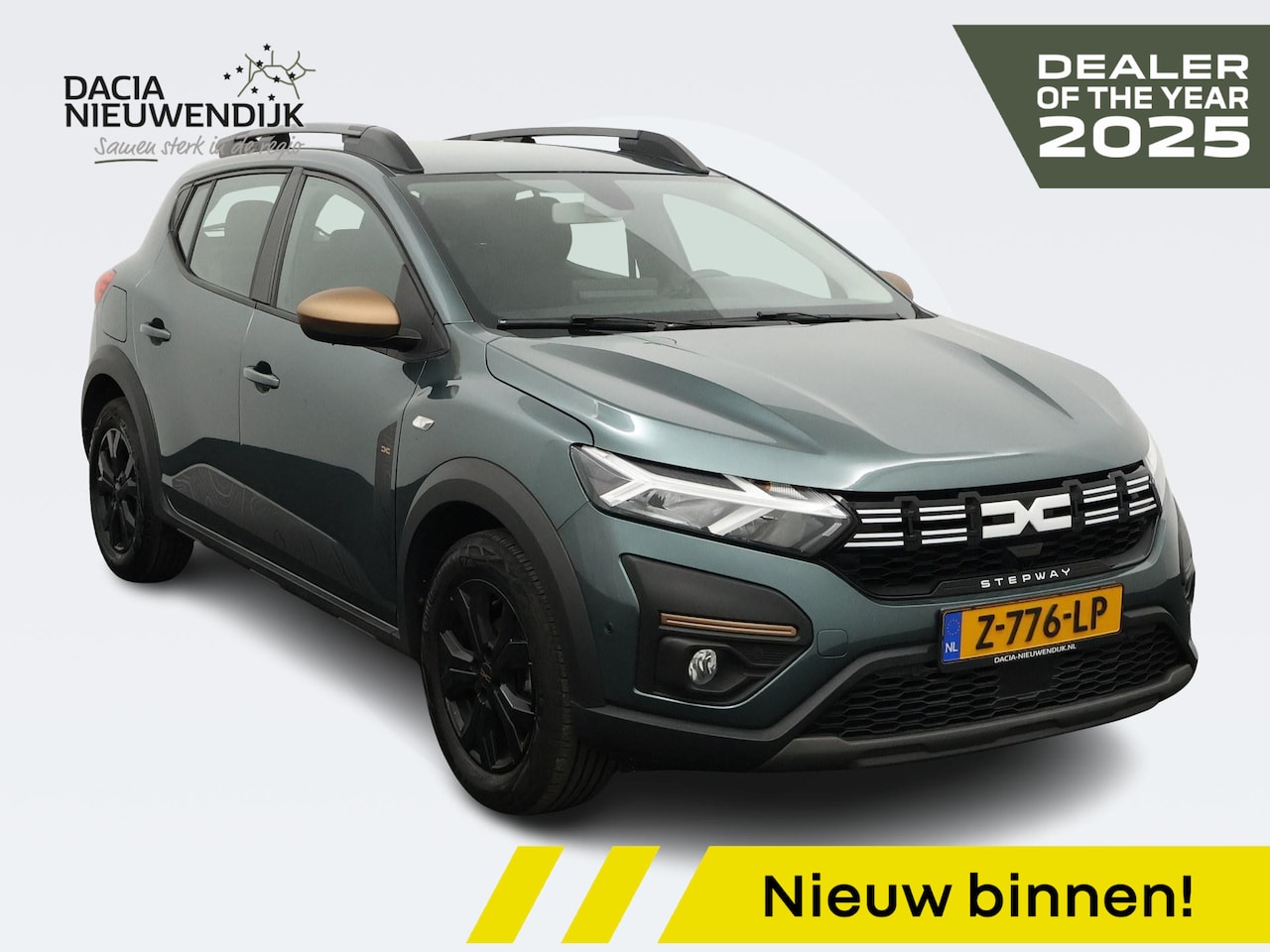 Dacia Sandero Stepway - 1.0 TCe 100 ECO-G Extreme / 1E EIGENAAR /  BLINDSPOT WARNING / PARKEERSENSOREN + ACHTERUIT - AutoWereld.nl