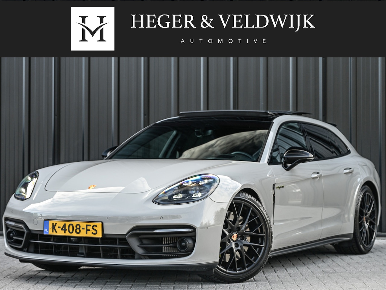 Porsche Panamera Sport Turismo - 2.9 4S E-Hybrid | Sport chrono | NL-Auto | 18-wegs memory seats | Head-up | Achteras bestu - AutoWereld.nl