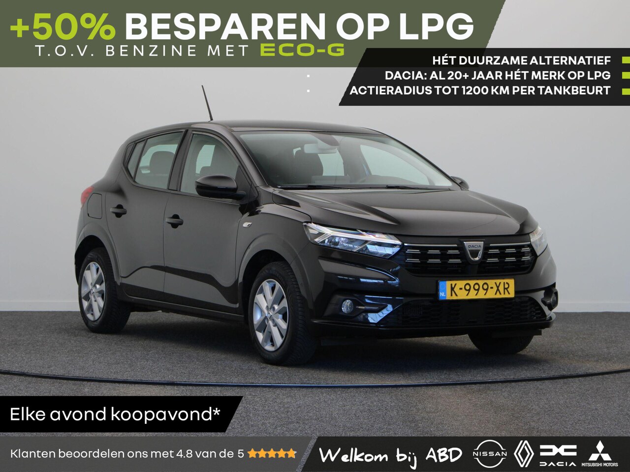 Dacia Sandero - TCe 100pk Bi-Fuel Comfort | 1e eigenaar| Dealer onderhouden| Cruise Control | LPG | - AutoWereld.nl