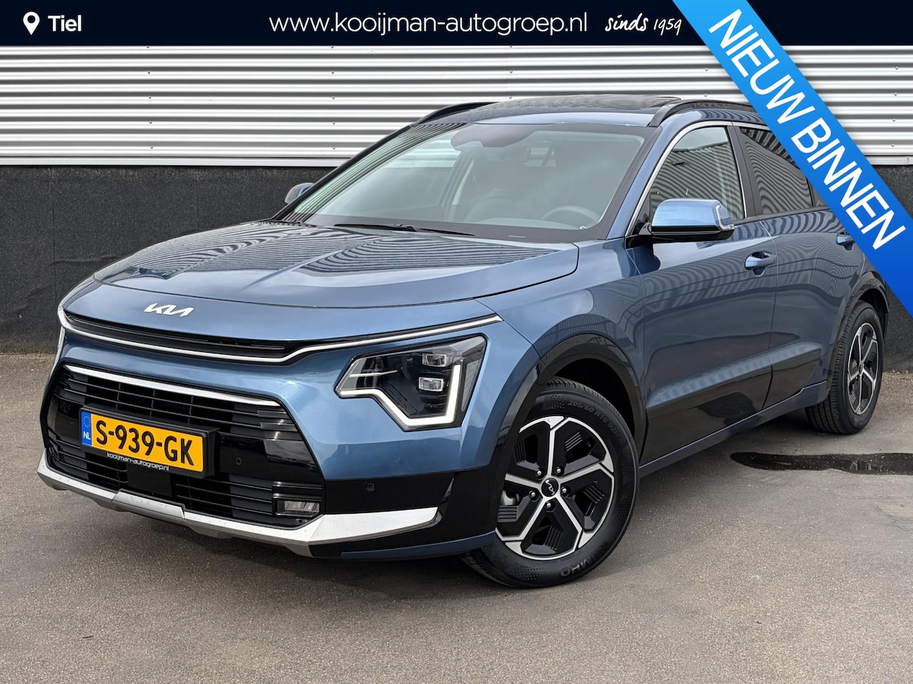 Kia Niro - 1.6 GDi Hybrid DynamicPlusLine Schuif-/kanteldak, Trekhaak, Dodehoek detectie, Nieuw gelev - AutoWereld.nl