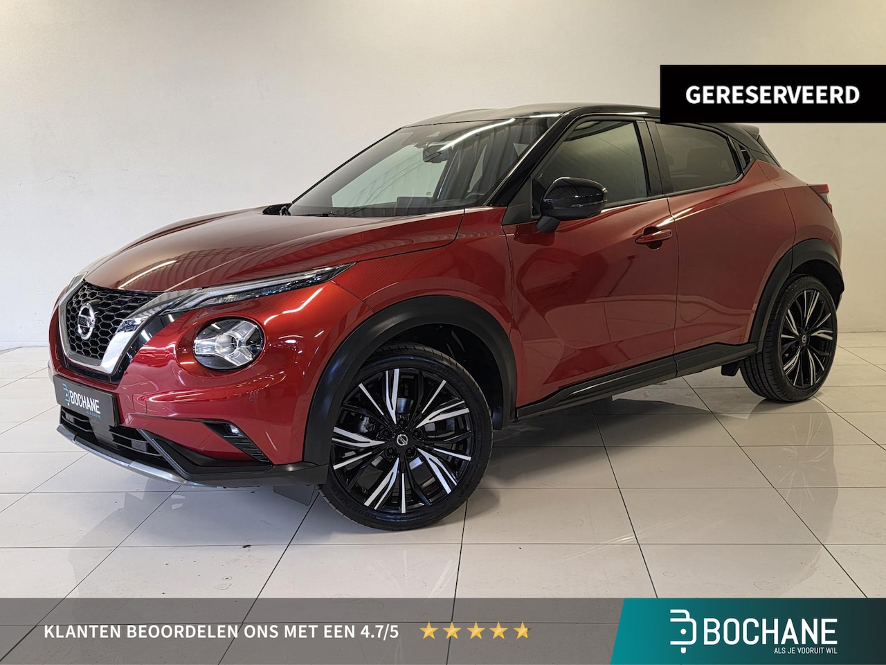 Nissan Juke - 1.0 DIG-T N-Design Navigatie | 360º Camera | Stoelverwarming | - AutoWereld.nl