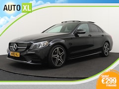 Mercedes-Benz C-klasse - 200 184 PK AMG Night Pano-dak Leder Trekhaak