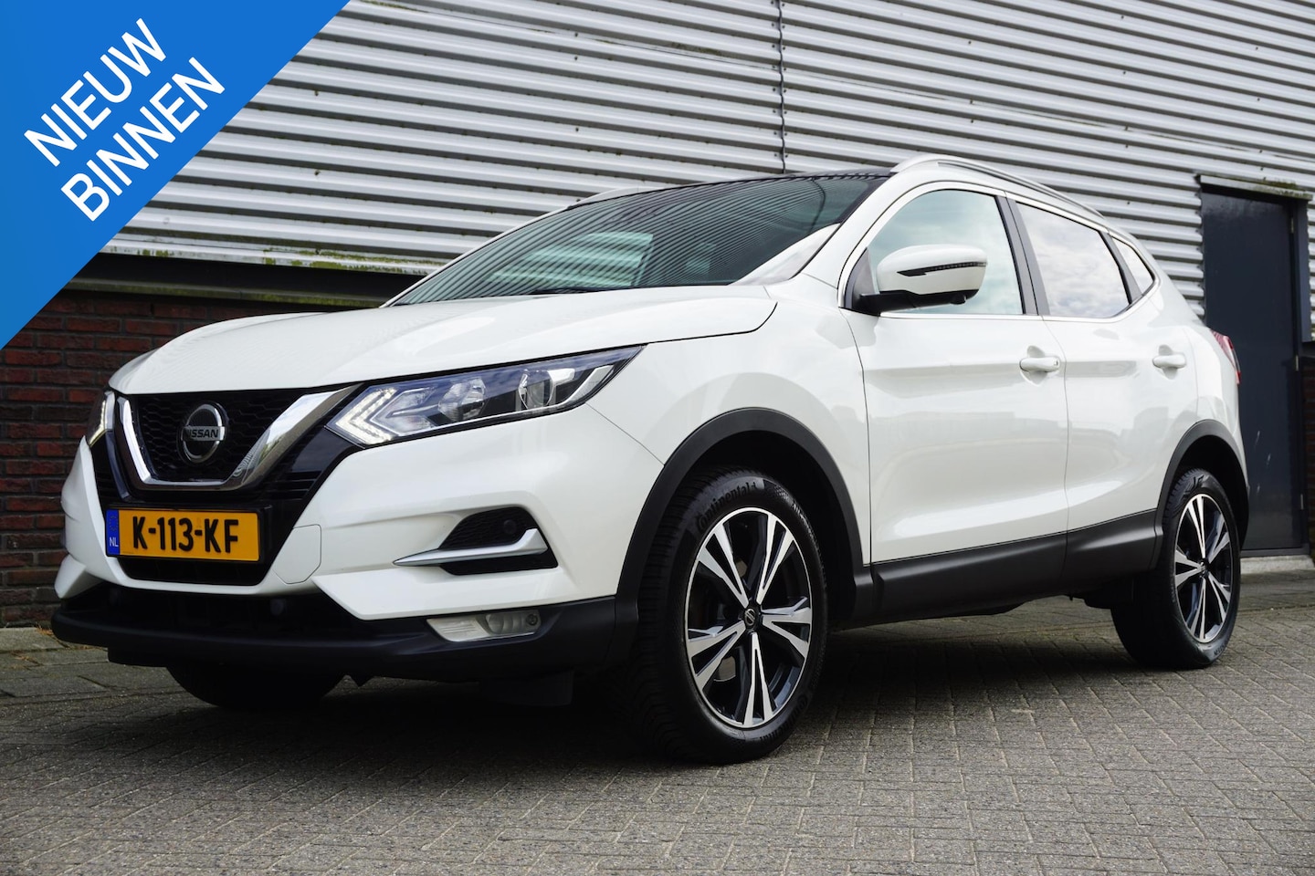Nissan Qashqai - 1.3 DIG-T 140PK N-Connecta/360Camera/Panodak/ 18Inch LMV/Goed onderhouden. - AutoWereld.nl