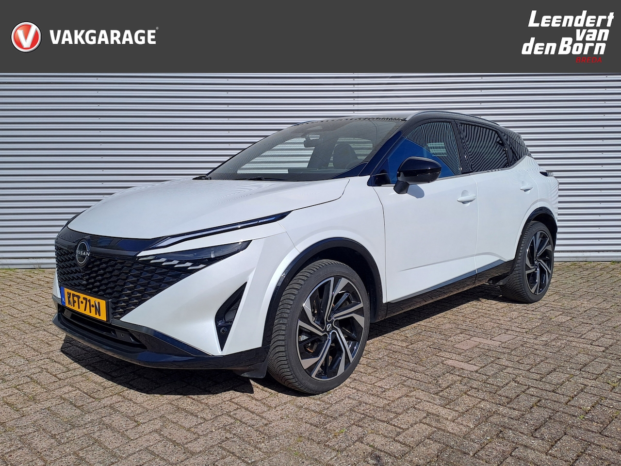 Nissan Qashqai - 1.3 MHEV Xtronic Tekna Plus | Panorama Dak | Navi | 360 Camera | Leer | Automaat | 20 '' L - AutoWereld.nl