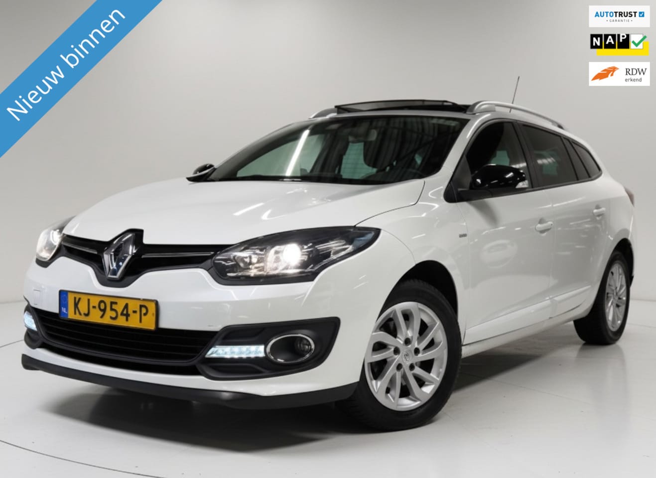 Renault Mégane Estate - 1.2 TCe Limited Panoramadak|Trekhaak! - AutoWereld.nl