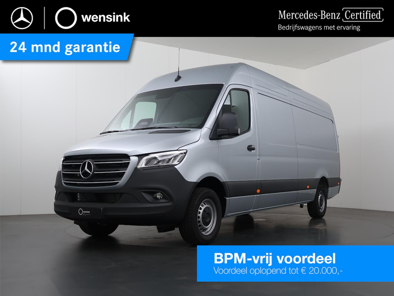 Mercedes-Benz Sprinter - 319 CDI L3 H2 RWD PRO | High-performance LED-koplampen | Achterdeuren 270° | 3500 KG Trekg - AutoWereld.nl
