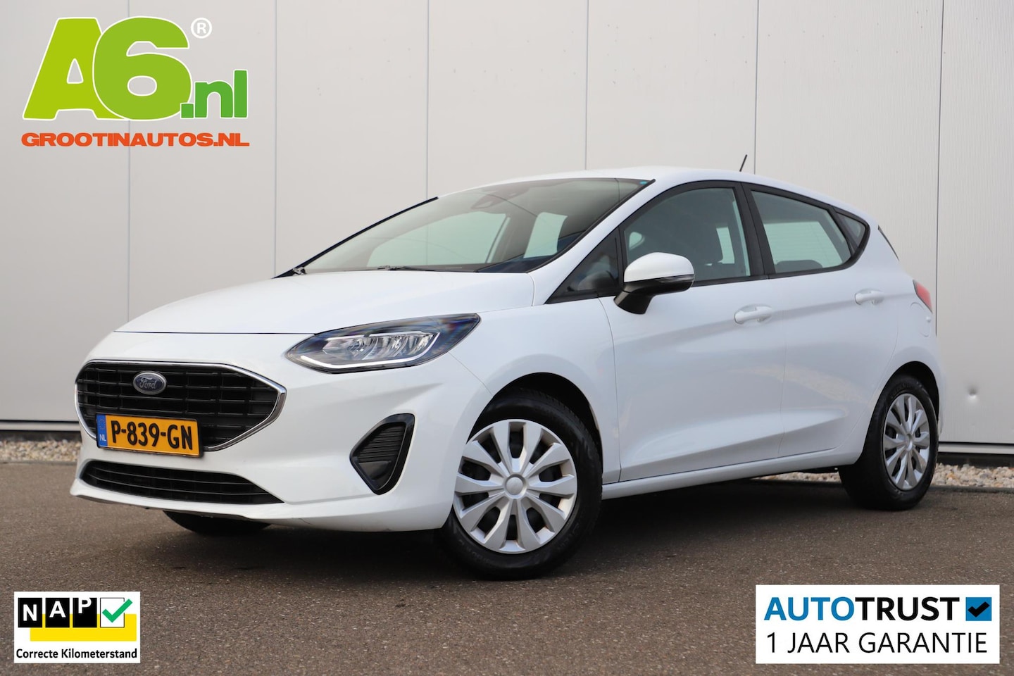 Ford Fiesta - 1.0 EcoBoost Connected 101PK Trekhaak Navigatie Airco Cruise Control Carplay Android LED - AutoWereld.nl