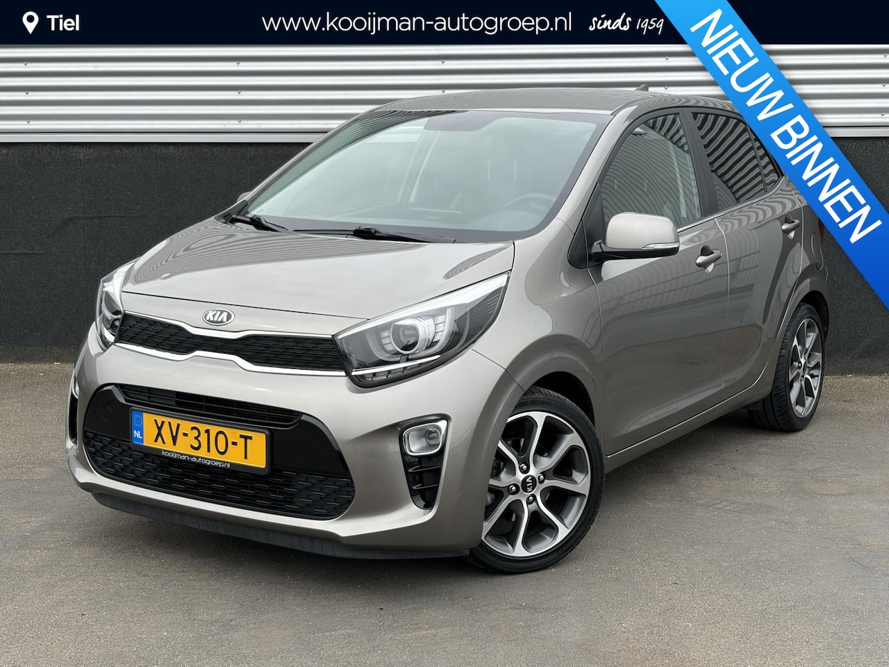Kia Picanto - 1.0 CVVT Design Edition Nieuw geleverd & dealeronderhouden, Lederen bekleding, Climate con - AutoWereld.nl