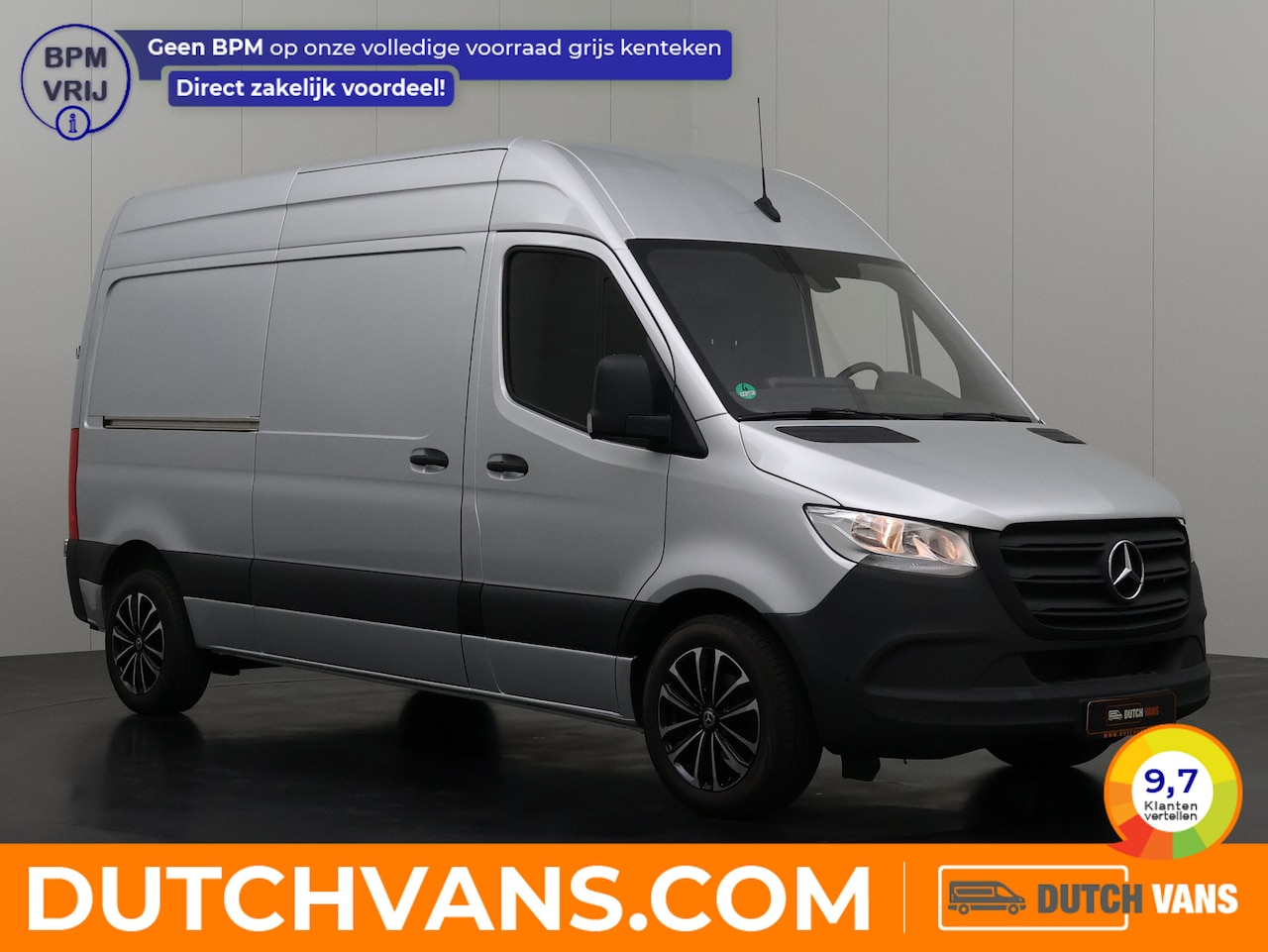 Mercedes-Benz Sprinter - 9-GTronic Automaat L2H2 | Airco | Multimedia | Camera | 3-Zits - AutoWereld.nl