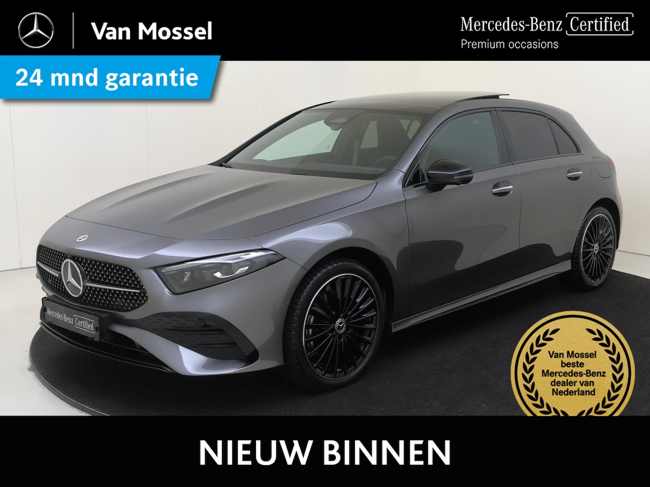 Mercedes-Benz A-klasse - 250 e Business Solution AMG-Line / Panaroma-dak / Memory-Stoelen / Night-Pakket / Headup-D - AutoWereld.nl