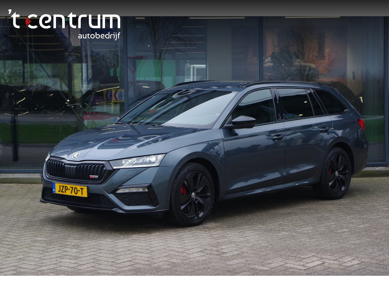 Skoda Octavia Combi - 1.4 TSI RS 245 PK iV PHEV BNS, Leder-Alcantara, Memory - AutoWereld.nl