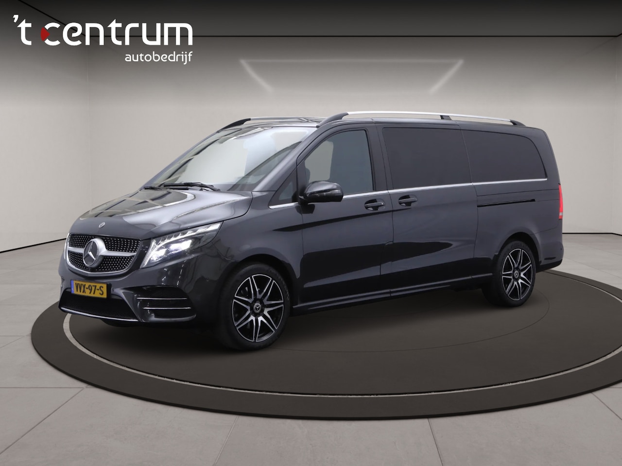 Mercedes-Benz V-klasse - 300d 237 PK 4-MATIC Extra Lang DC Avantgarde Edition AMG-Pakket, Trekhaak, Burmester, 360 - AutoWereld.nl