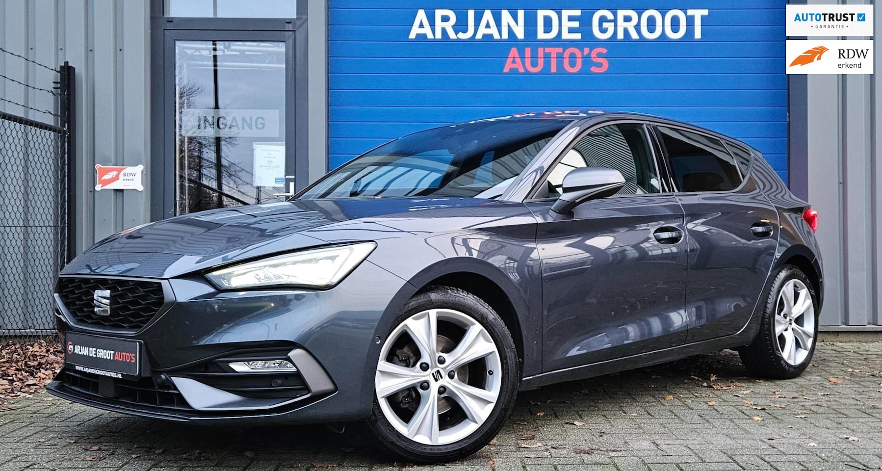 SEAT Leon - 1.5 TSI FR 150PK Navi Clima ACC Lane Assist Digidash Carplay® - AutoWereld.nl