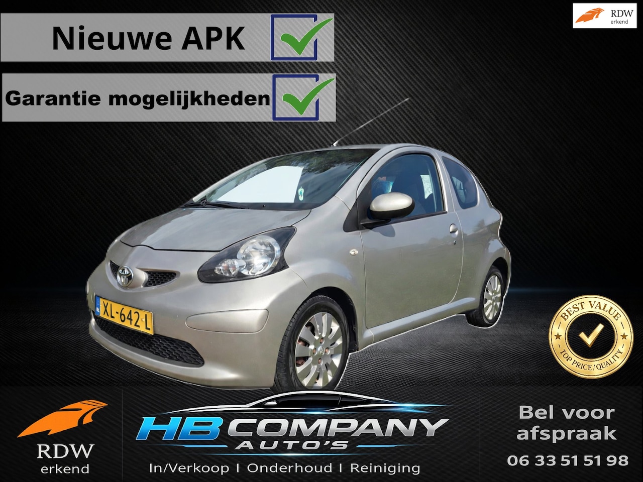 Toyota Aygo - 1.0-12V Calvin Klein | Nieuwstaat | Carplay | Nieuwe APK (25-05-2027) | Leder bekleding - AutoWereld.nl