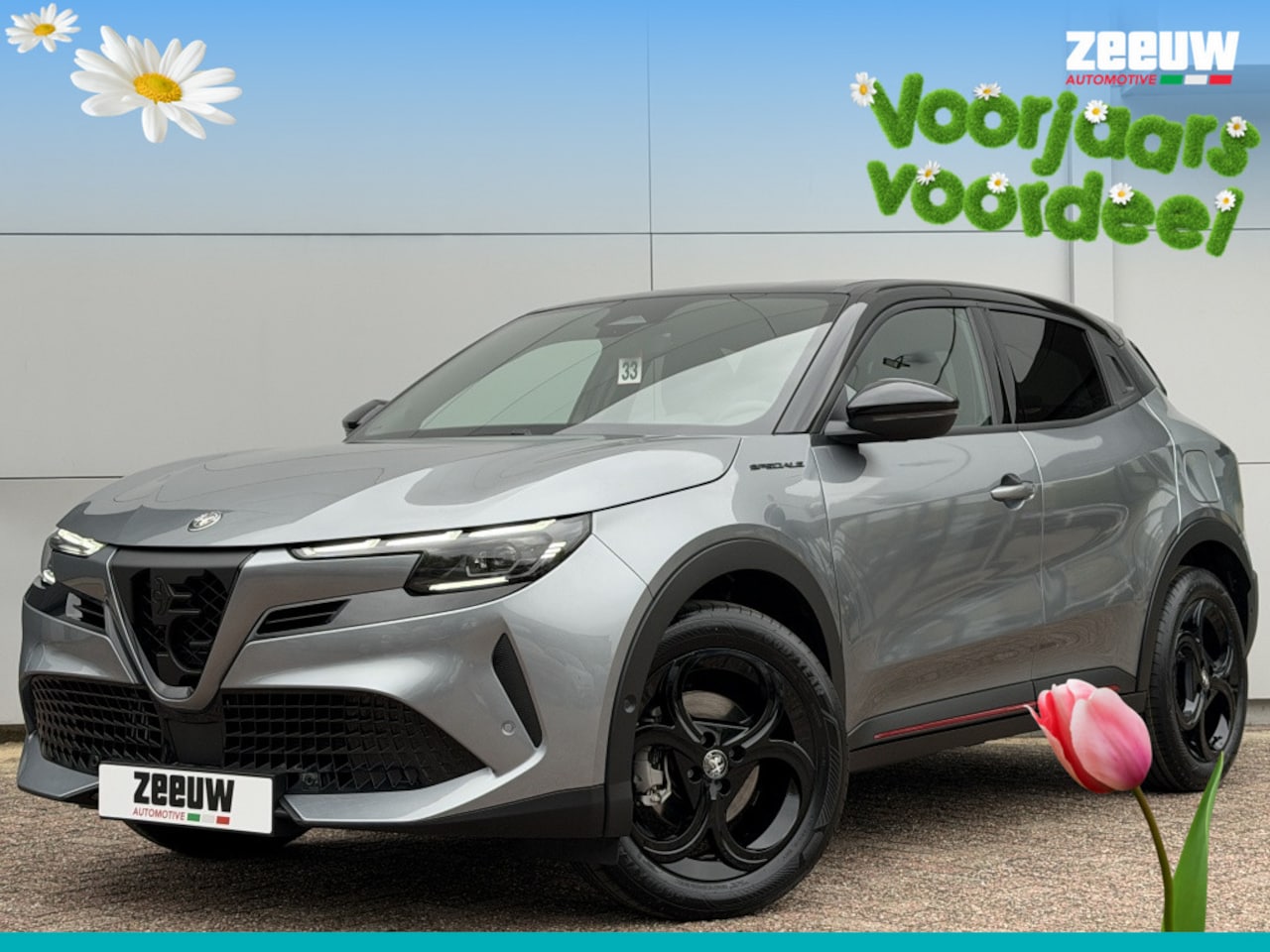 Alfa Romeo Junior - 145PK Black Edition Ibrida Speciale | Techno | Camera | Navi | C - AutoWereld.nl