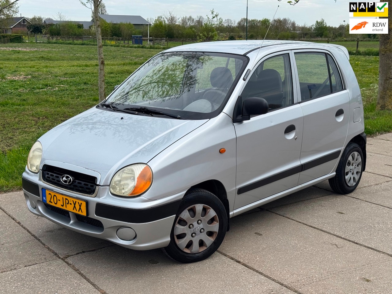 Hyundai Atos Spirit - 1.0i SX AUTOMAAT/ELEKRAMEN/NAP/NWAPK/RIJKLAAR - AutoWereld.nl