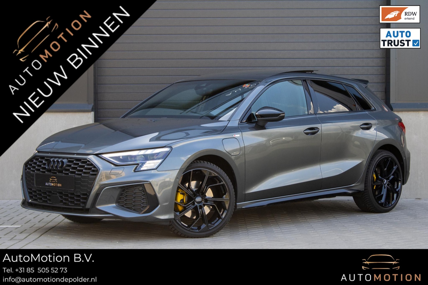 Audi A3 Sportback - 40 TFSIe PANO RS ZETEL MATRIX CAMERA - AutoWereld.nl