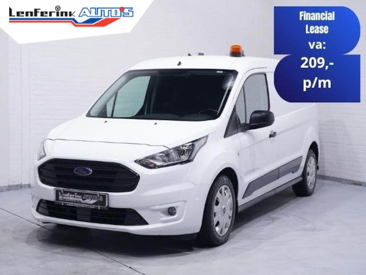 Ford Transit Connect - 1.5 TDCi 100 pk L2 Airco, Trekhaak Cruise Control, Laadruimte Pakket, 2-Zits - AutoWereld.nl